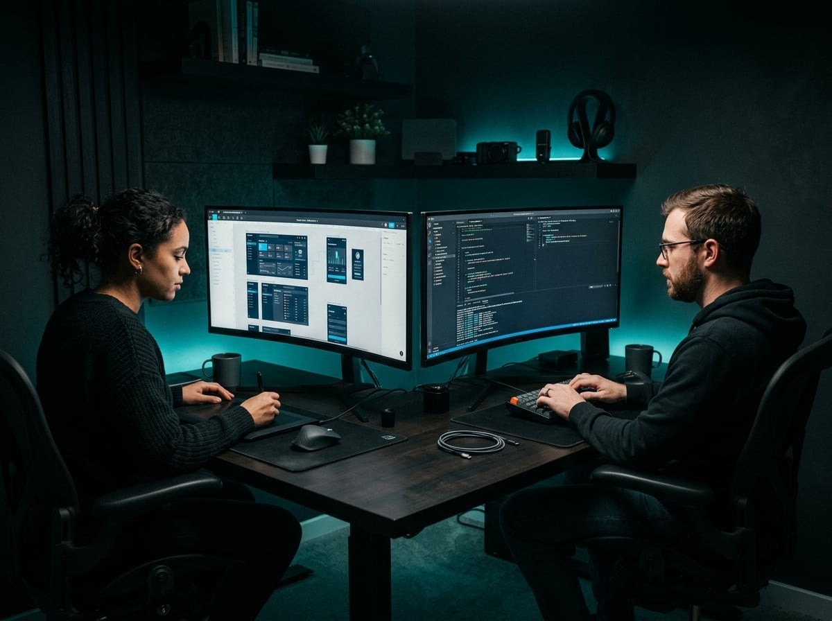 CSS at work — a focused digital workspace