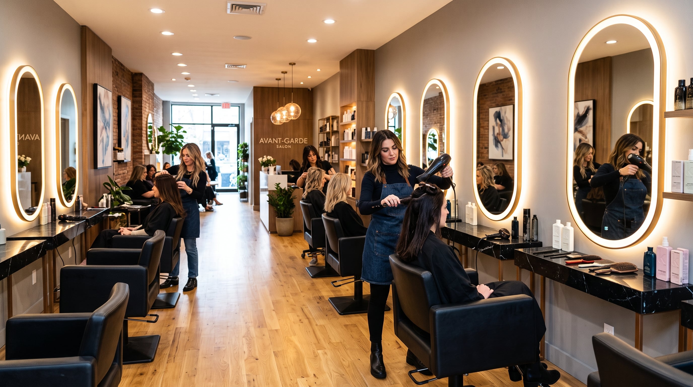 Hair Salon project preview